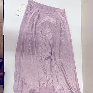 Med Lavender High Low Skirt FOREVER 21